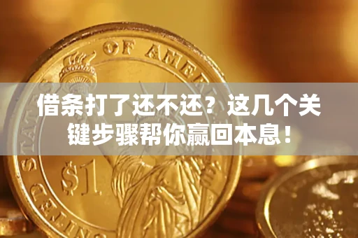 济南借条打了还不还？这几个关键步骤帮你赢回本息！