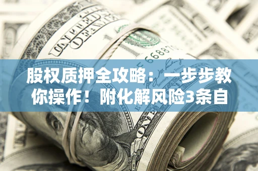 济南股权质押全攻略：一步步教你操作！附化解风险3条自救法则