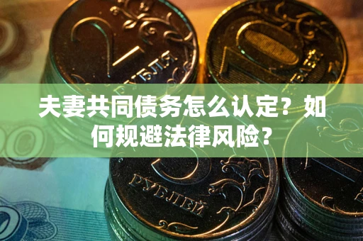 济南夫妻共同债务怎么认定？如何规避法律风险？